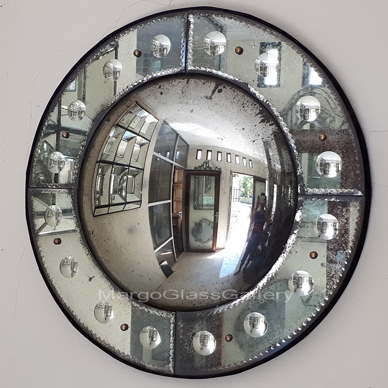 Decorative Wall By Convex Mirrors Margo Venetian Mirror